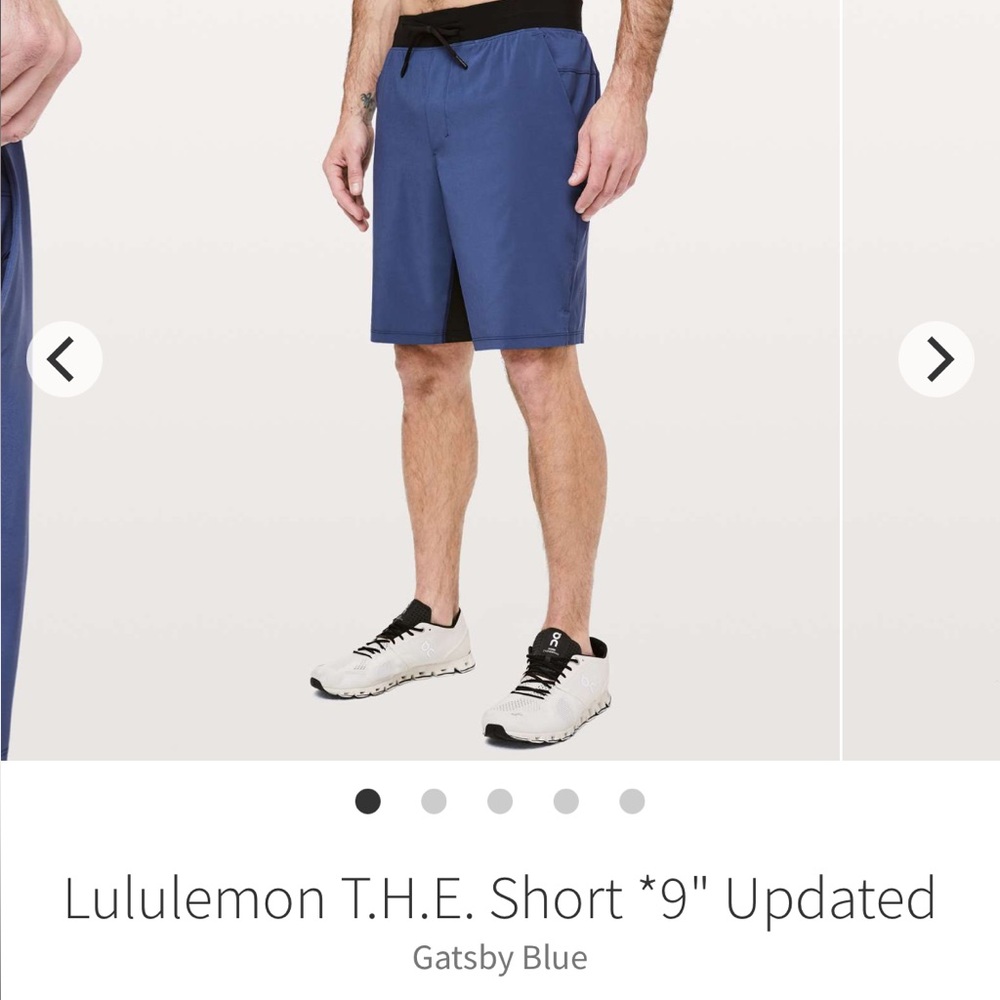 Lululemon T.H.E. Short *9" Updated